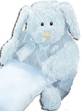 bunny rabbit security blankets